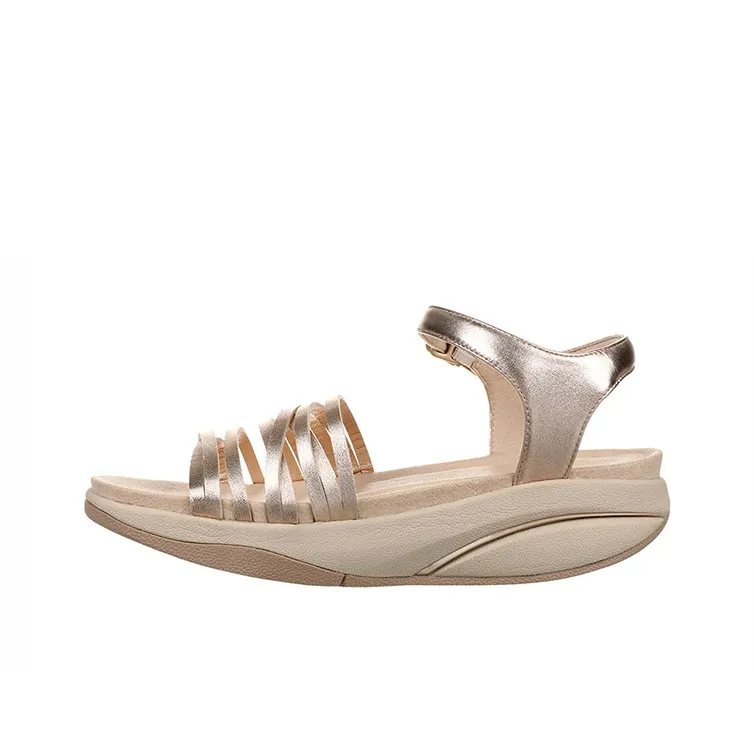 MBT Beach Sandals Women's Light Brown-0