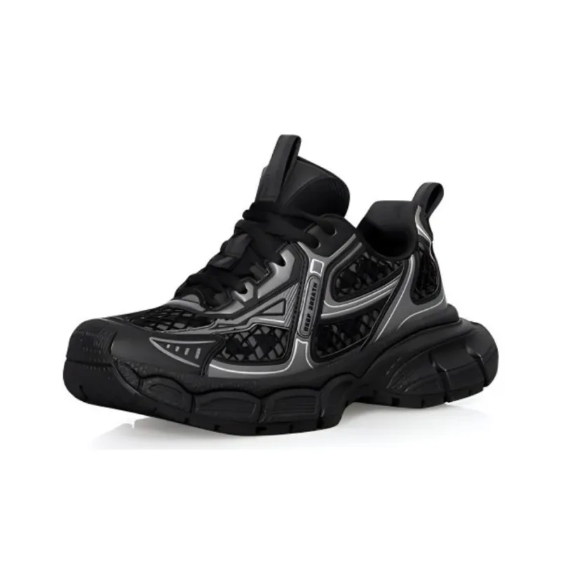 Brother Is Really Good Cushioning Breathable Low-Top Chunky Sneakers Women's-4