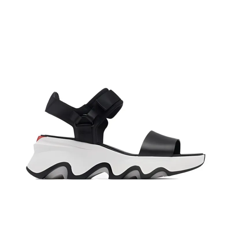 SOREL KINETIC™ IMPACT Y Strap Sandals Women's Black-1