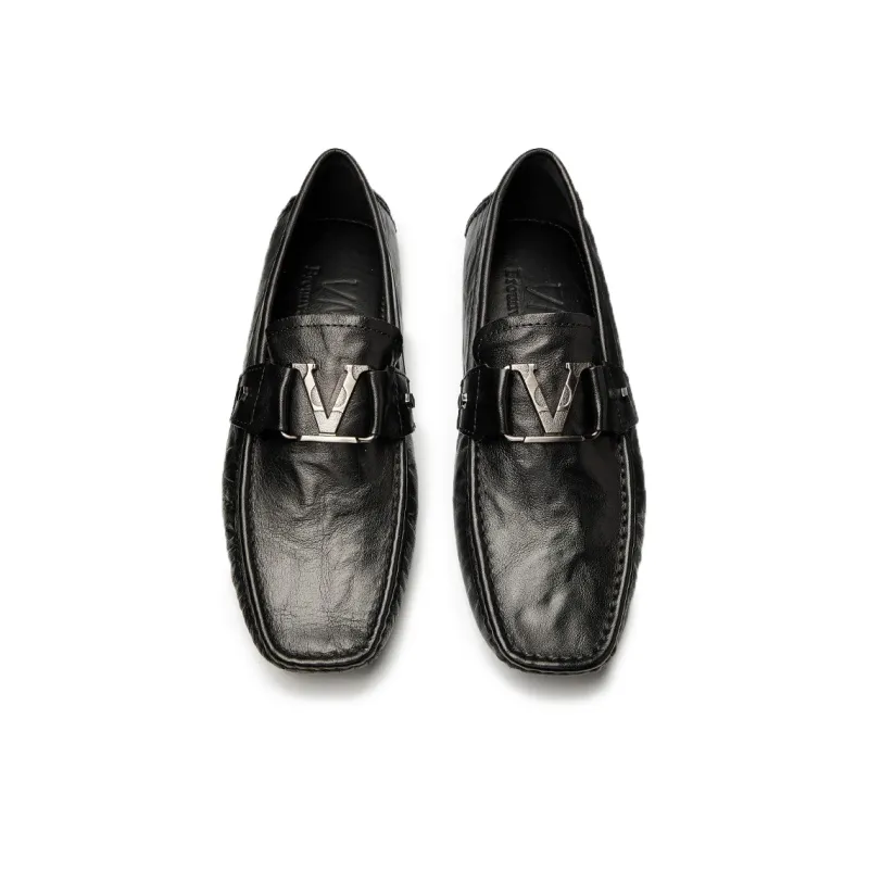 LEYGMENLG Casual Shoes Men's Black-5
