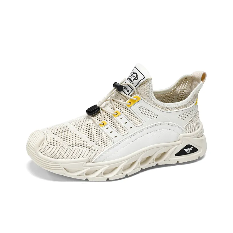 PAUL FRANK Casual Shoes Men Low Top Black/Beige/Gray-9