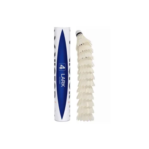 VICTOR Skylark Series Lark Size 4LARK4 Duck Feather Shuttlecock 12 Pack Water Duck Feather Match Ball Shuttlecocks