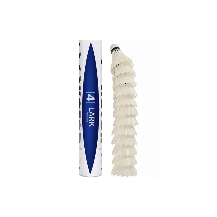 VICTOR Skylark Series Lark Size 4LARK4 Duck Feather Shuttlecock 12 Pack Water Duck Feather Match Ball Shuttlecocks-6