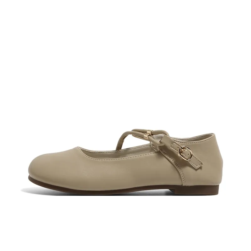 HUANQIU Flat Mary Jane Shoes Women's-7
