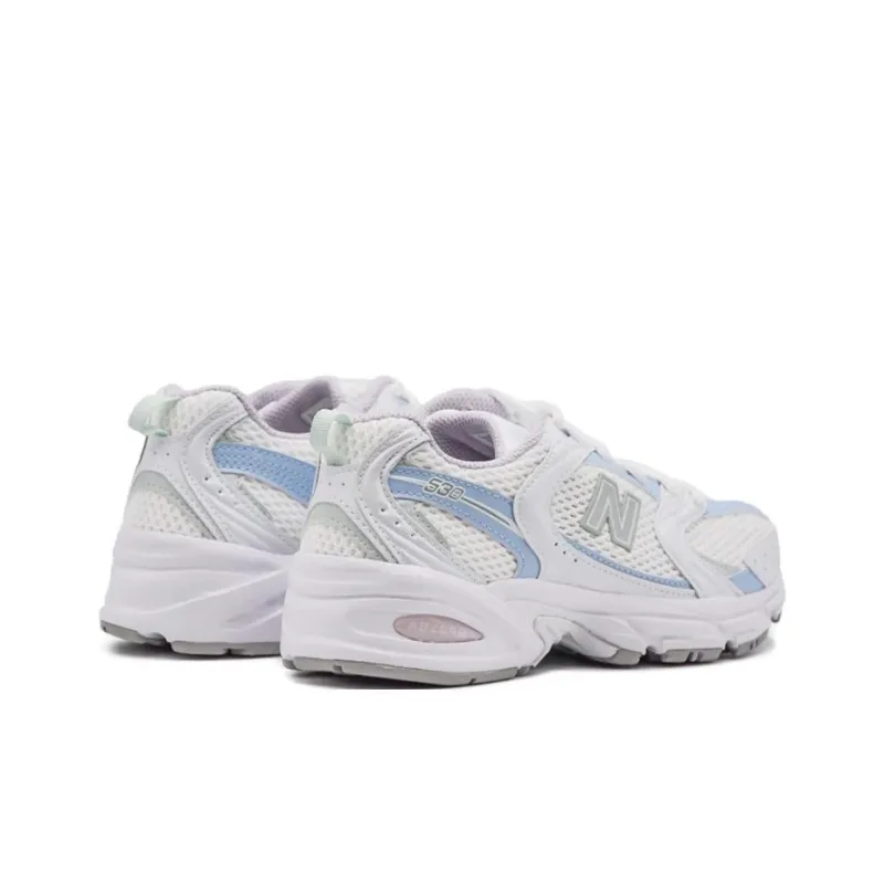New Balance 530 White Light Chrome Blue Clay Ash-3