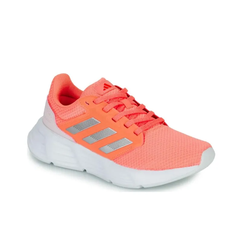 Adidas Galaxy 6 Cushioned Slip-Resistant Low-Top Running Shoes Women's Orange-2