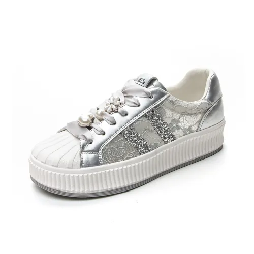 Help Anti Slip Wear Resistant Low Top Skateboard Shoes Women's
