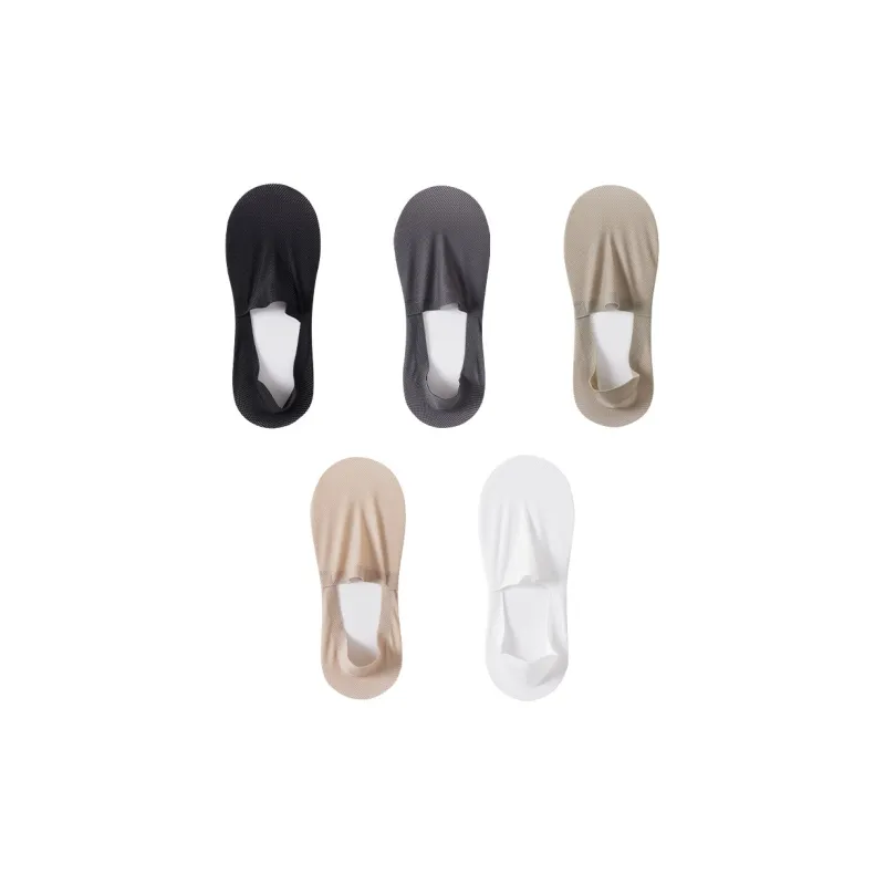 MIIOW No Show Socks Men's 5 Pack-6