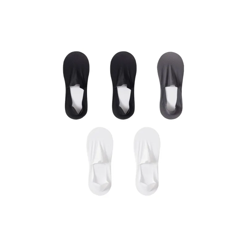 MIIOW No Show Socks Men's 5 Pack-5
