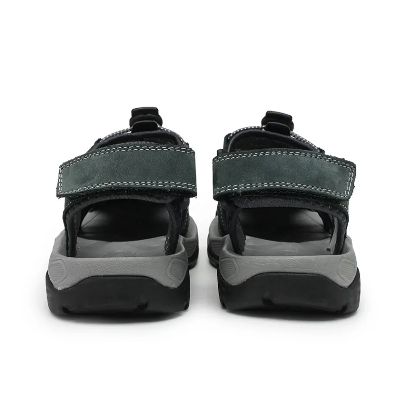 G.N.SHIJIA River Trekking Shoes Men Gray Blue/Earth Yellow-3