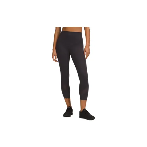 Lululemon Wunder Under Sports Pants Women's Black Granite