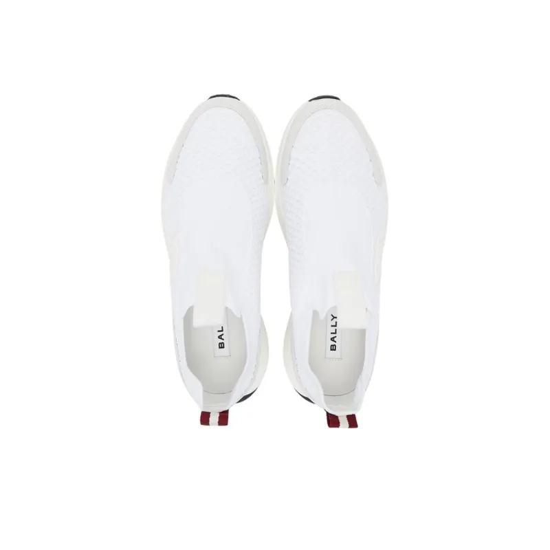 BALLY Low Top Casual Shoes Men's White-5