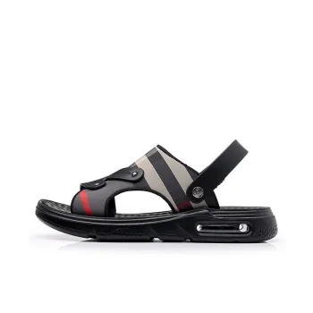 LIANGGUAN Beach Sandals Men's Black