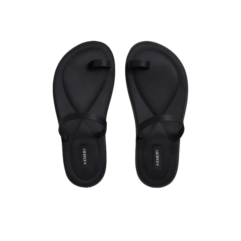 A.EMERY Slide Slippers Women's Black-4