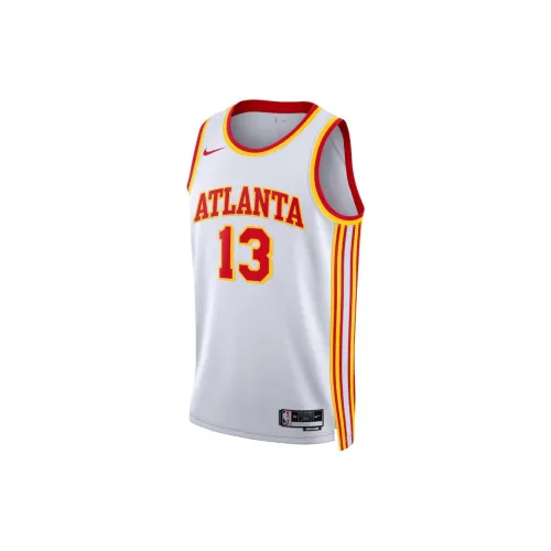 Nike X NBA Atlanta Hawks Basketball Jerseys Unisex White