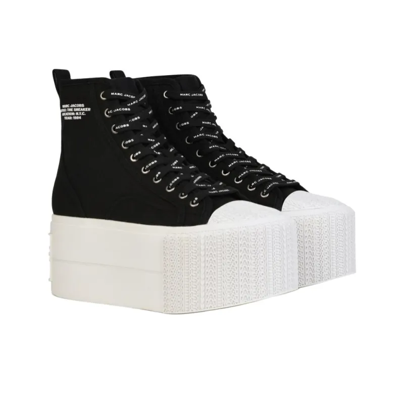 MARC JACOBS High Top Platform Lace Up Sneakers Women's-2