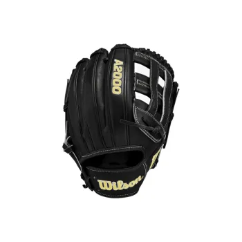 Wilson Baseball Gloves Pitching Glove Top Grain Cow Leather 11.5 Inches Unisex Black