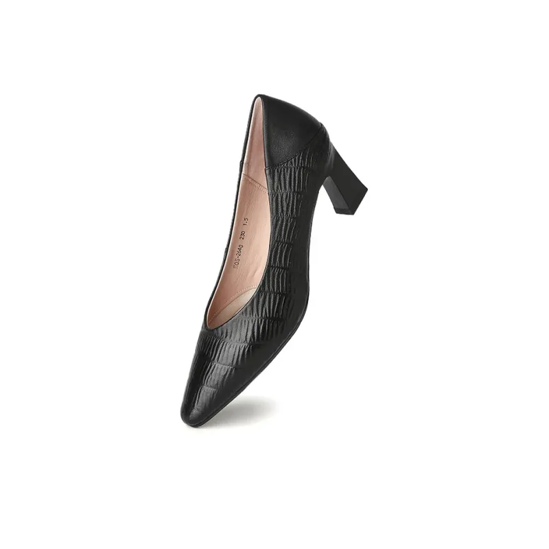 QUICHESHOES Chunky Heel High Heels 5.5cm Women's-14
