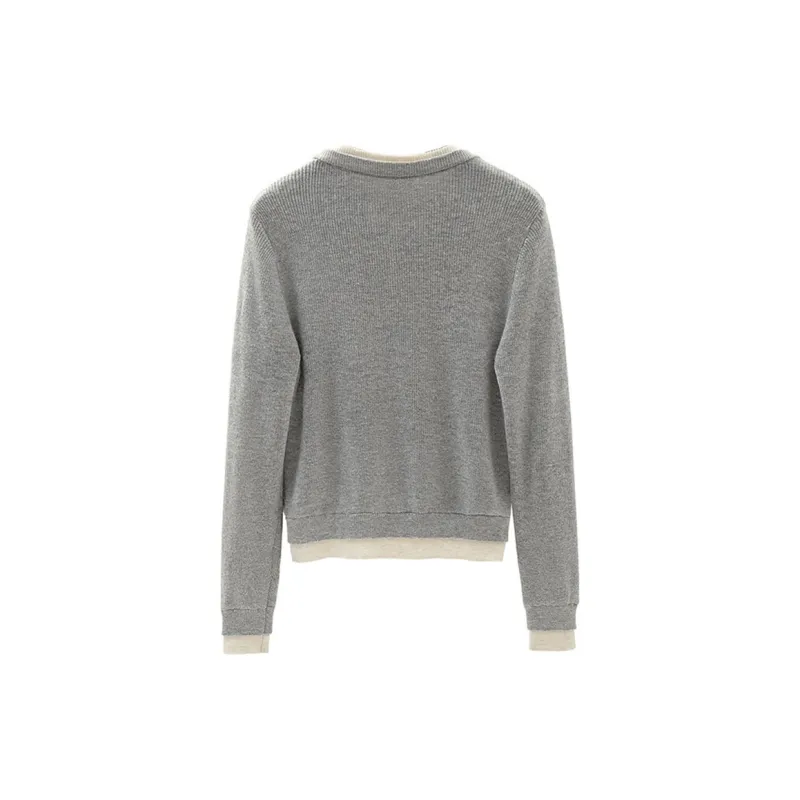 Cypress House Knitwear Women's Light Gray-1