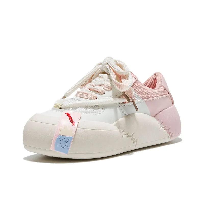 Yiya Dopamine Dressing Fashionable Versatile Low-Top Skateboard Shoes Women's-7