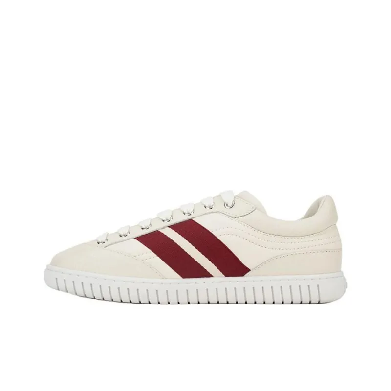 BALLY Low Top Skateboard Shoes Men's Beige-0