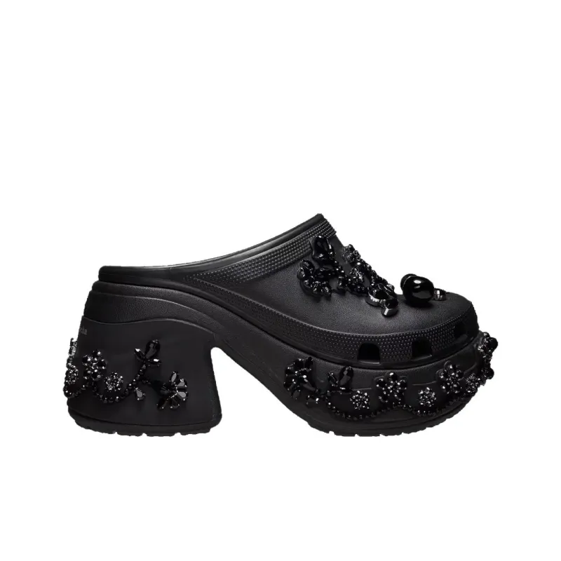 Crocs Siren Clog Simone Rocha Black-1