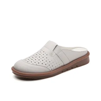 Reivanti Wrap toe Slippers Women's Gray