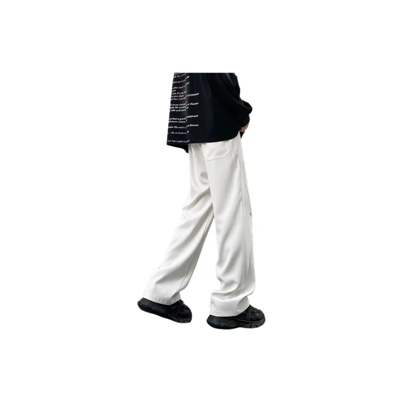 NOTFORMAD Casual Pants Unisex Fuchsia-5