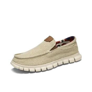 SENGUIBUCK Breathable Lightweight Low Top Canvas Shoes Men's