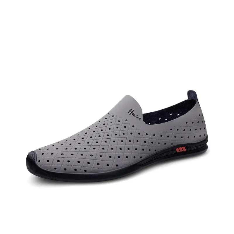 Extravagant Men's Casual Shoes Men Low Top Black Gray Beige-3