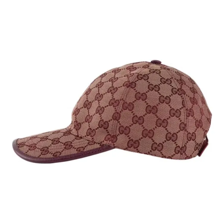 GUCCI Baseball Caps Unisex Brown-2