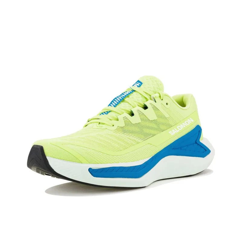 SALOMON Drx Bliss Cushioning Anti Slip And Wear Resistant Low Top Marathon Running Shoes Men's Green Blue-1