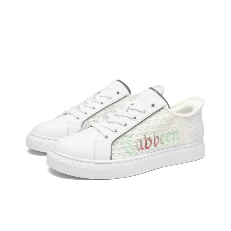 Cabbeen Anti Slip Wear Resistant Low Top Casual Shoes Men's-2