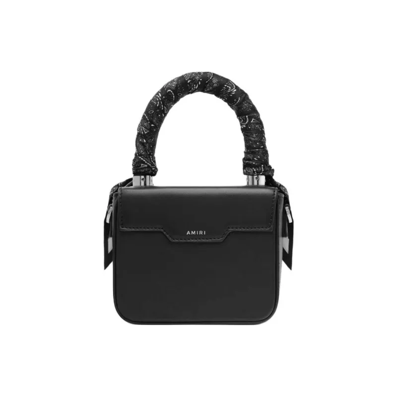 AMIRI Nappa Leather Handbag Women's Black-5