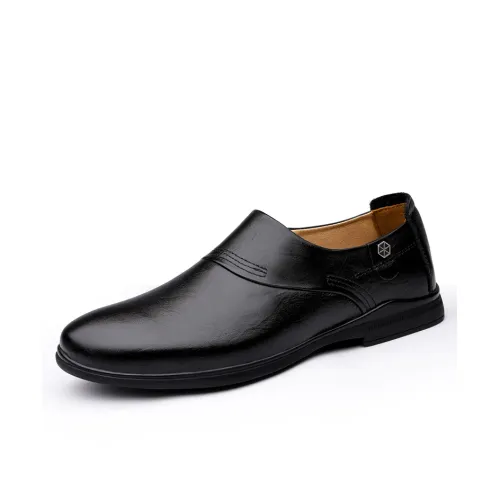 LAORENTOU Dress Shoes Men Low-Top