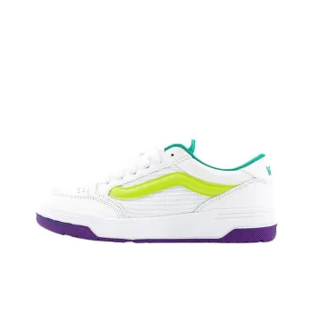Vans HYLANE Anti Slip Wear Resistant Low Top Skateboard Shoes Unisex White Green