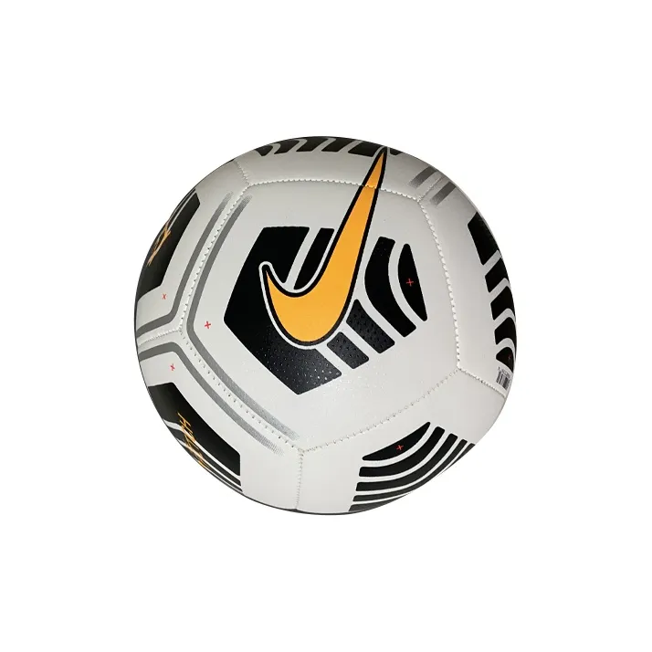 Nike Size 5 Ball Soccer PVC Seamless Thermal bonding Unisex Black White-0