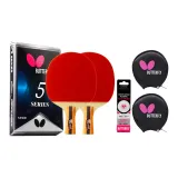 (Double Racket Set) Penhold Grip+Penhold Grip