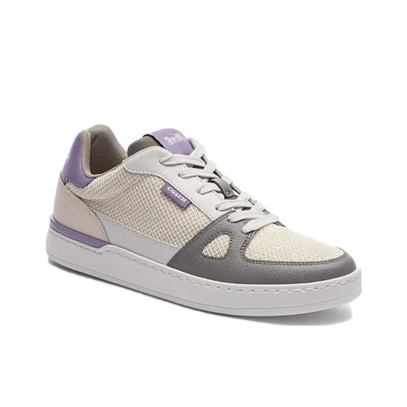 COACH Low Top Casual Shoes Women's Light Purple-2