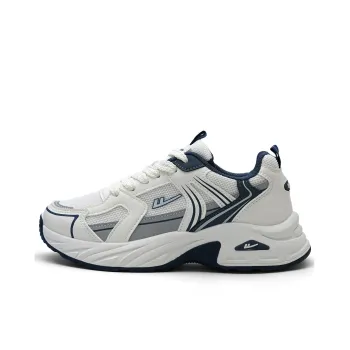 Warrior Mesh Casual Shoes Durable Breathable Lightweight Low-Top Chunky Sneakers Women's