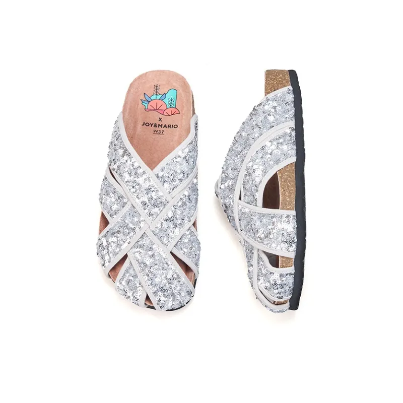 Joy&Mario Closed Toe Slippers Women's-8