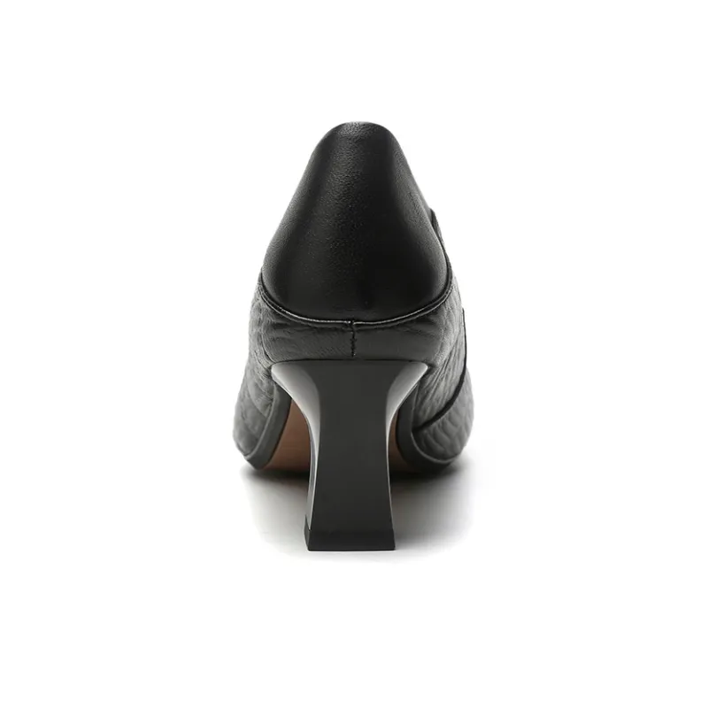 QUICHESHOES Chunky Heel High Heels 5.5cm Women's-16