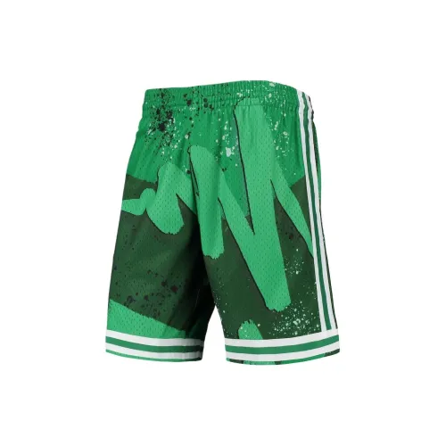 Mitchell Ness X NBA Boston Celtics Team Basketball Shorts Men Green