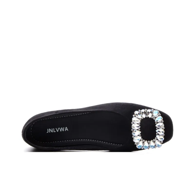 JNLVWA Casual Single Shoes 2.5cm Women's Black-2