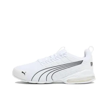 PUMA Voltaic Evo Anti Slip Wear Resistant Low Top Running Shoes Men's White