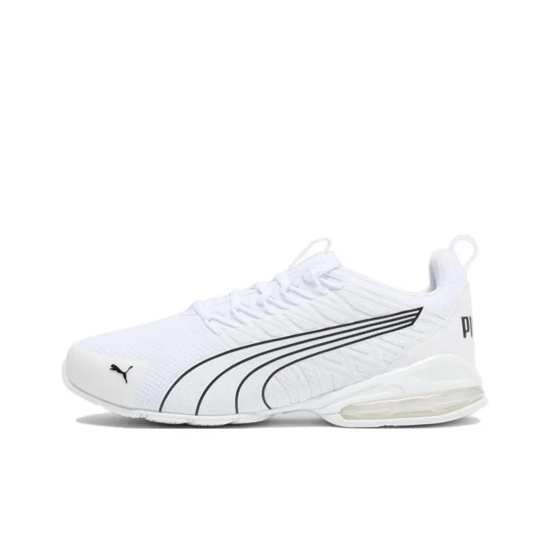PUMA Voltaic Evo Anti Slip Wear Resistant Low Top Running Shoes Men's White-0