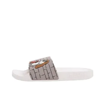 Hush Puppies Slip-Resistant Slide Slippers Men's White