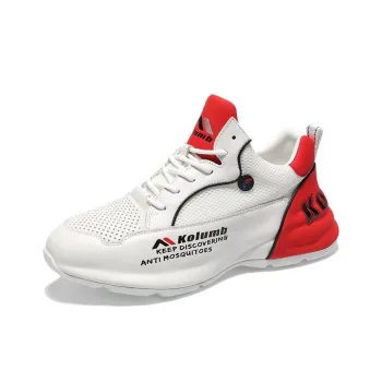 KOLUMB Slip Resistant, Waterproof, And Breathable Low Top Casual Shoes Men's