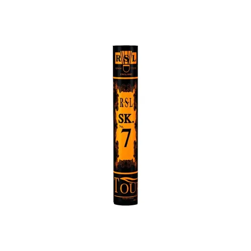 RSL SK.Size 7 Duck Feather Shuttlecock 12 Pack CiGu Duck Feather Small Board Duck Feather Training Shuttlecocks