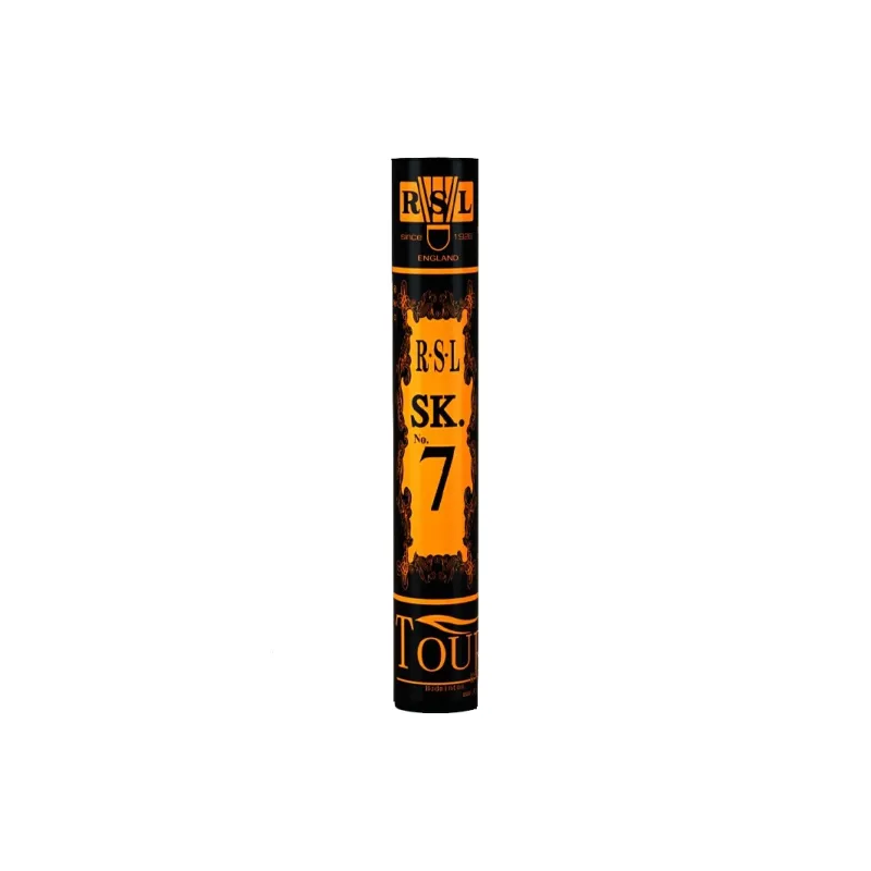 RSL SK.Size 7 Duck Feather Shuttlecock 12 Pack CiGu Duck Feather Small Board Duck Feather Training Shuttlecocks-0